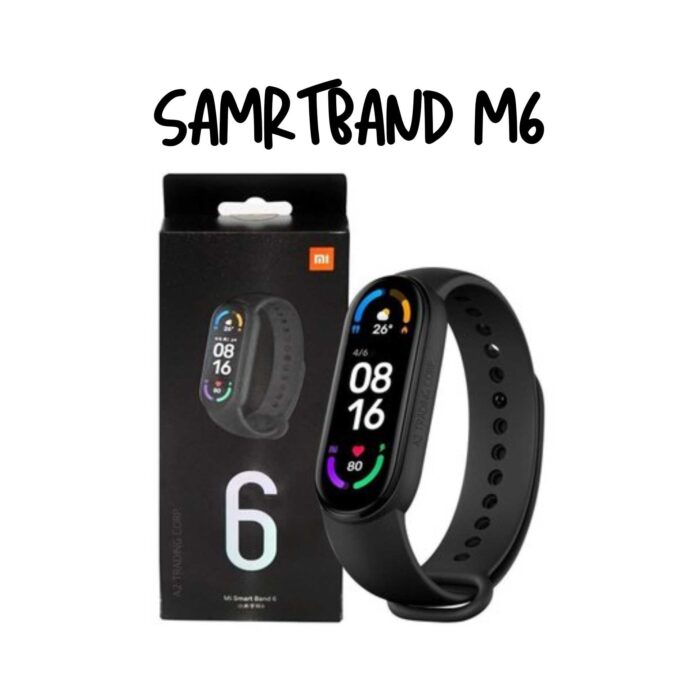 Espectacular Smartband M6 Color Negro